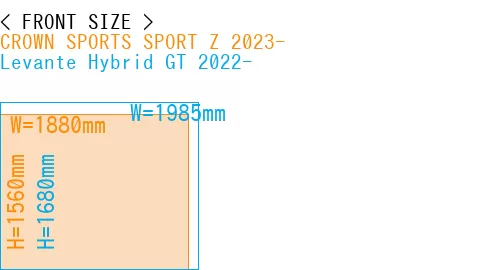#CROWN SPORTS SPORT Z 2023- + Levante Hybrid GT 2022-